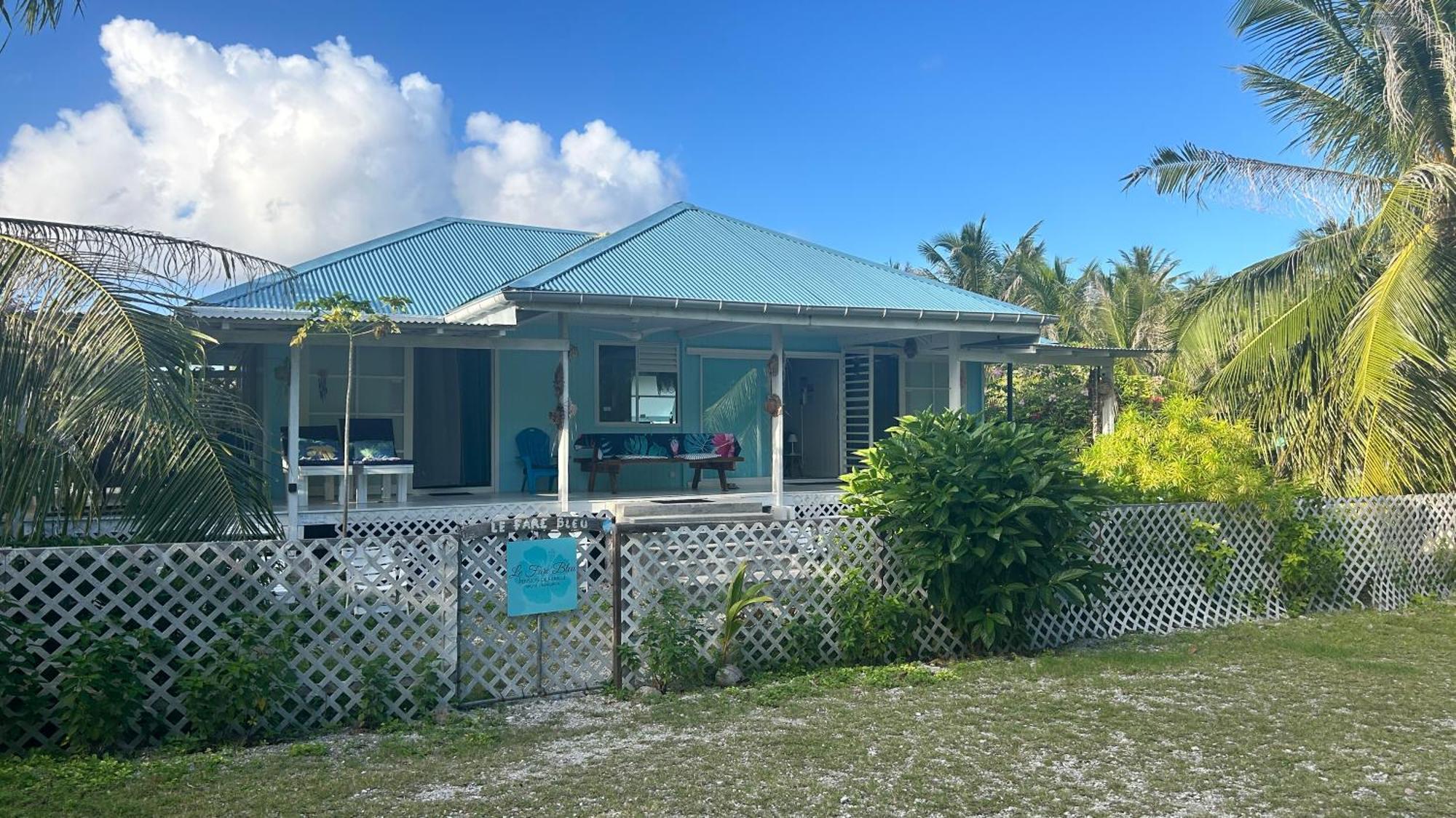Apartament Le Fare Bleu Tiputa Rangiroa Zewnętrze zdjęcie